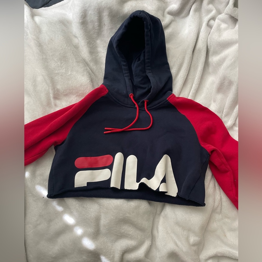Fila Cropped Hoodie